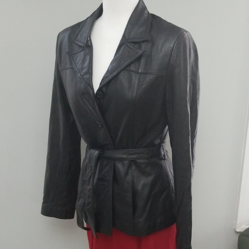 Wilson's Leather Maxima Black Leather Jacket